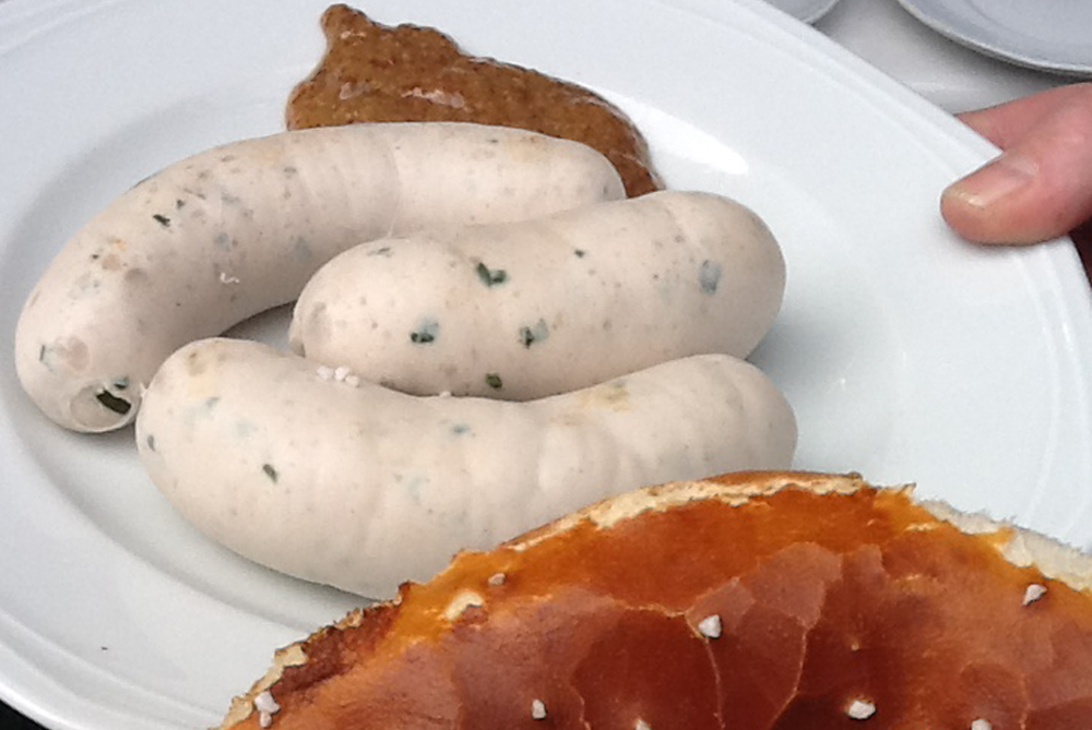 Weisswurst Muniqueando Weisswurst Muniqueando