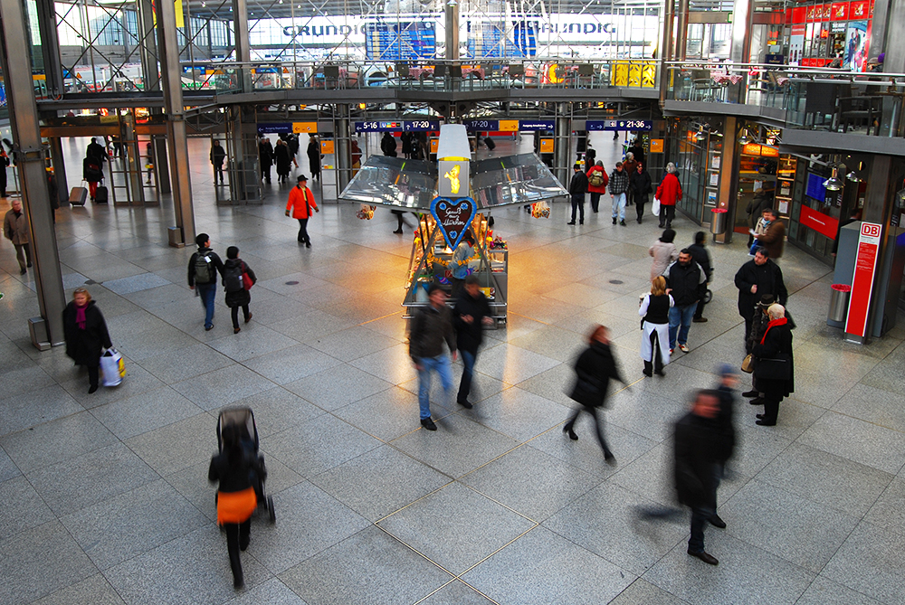 Movimiento maníaco Ceniza Hauptbahnhof - Muniqueando