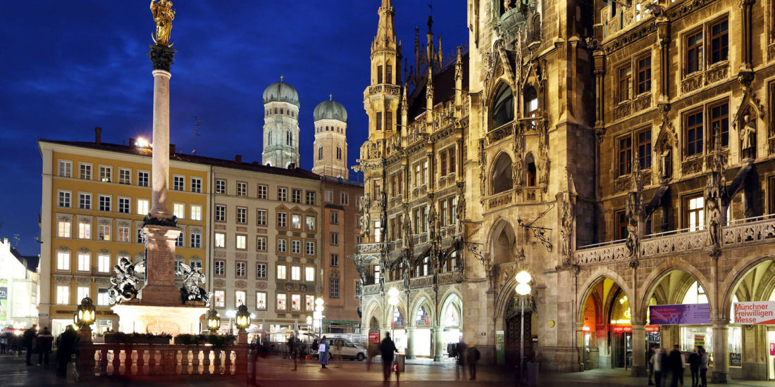 Marienplatz corazón Múnich