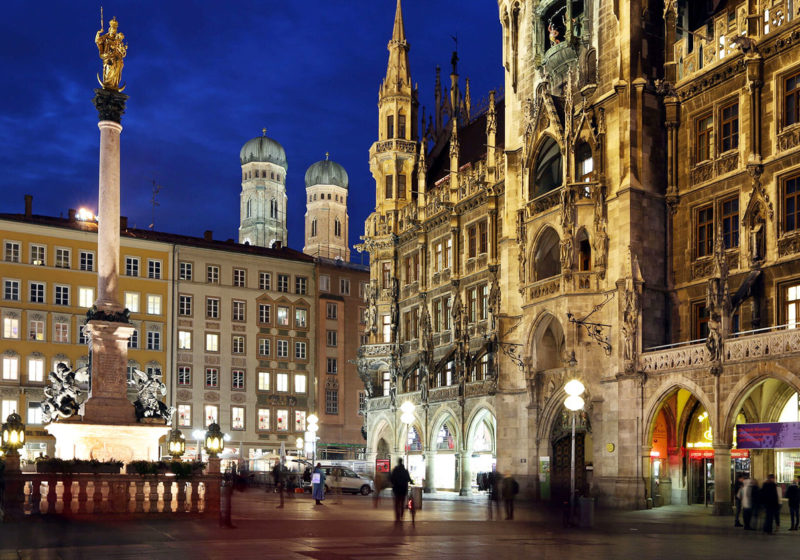 Marienplatz corazón Múnich