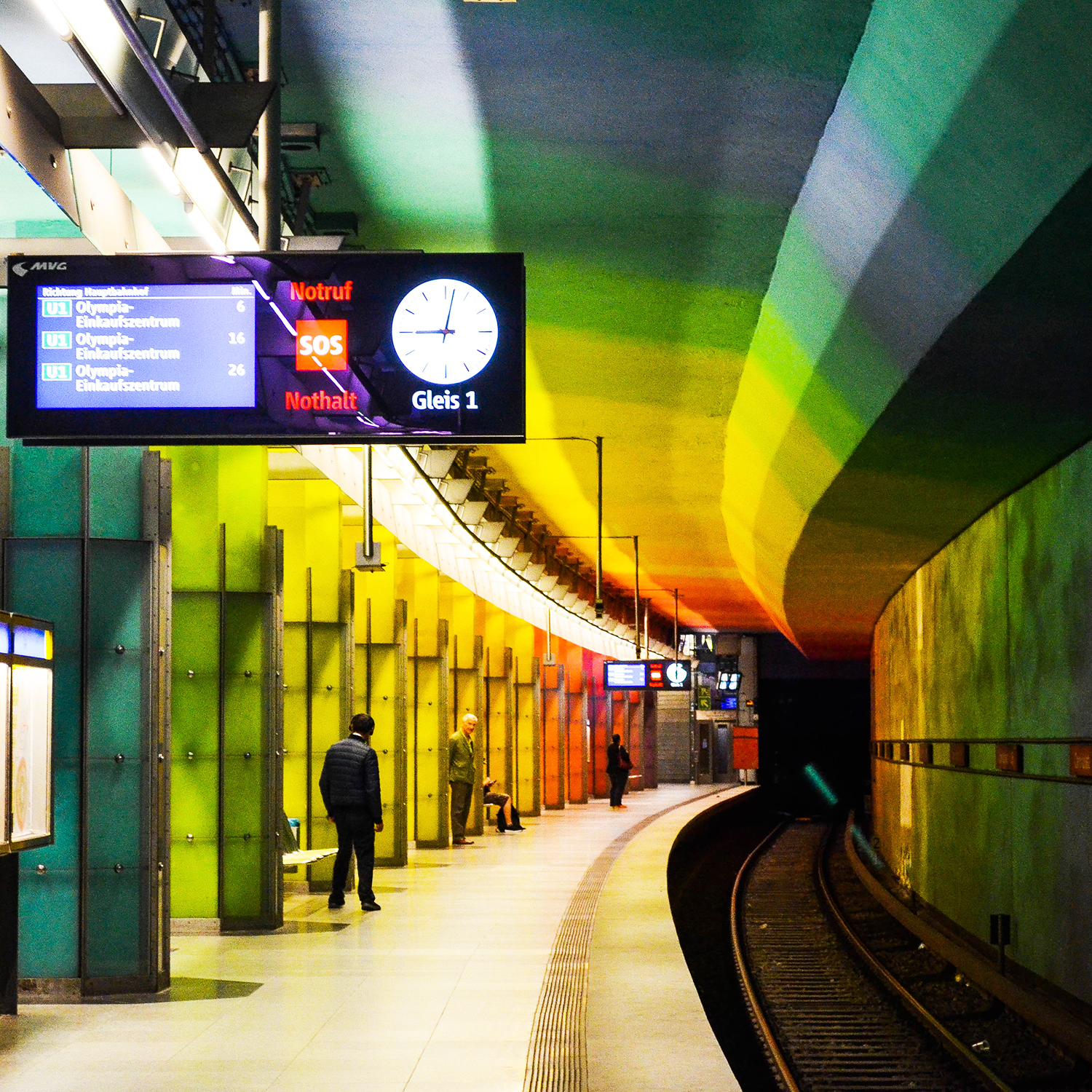 u-Bahn, metro múnich, candidplatz