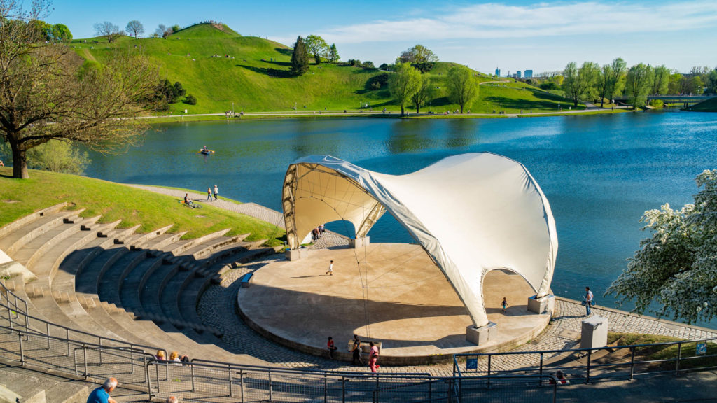 Olympiapark, escenario, festival