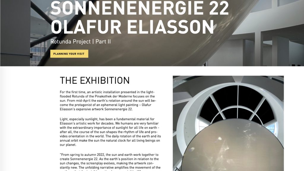 Olafur Eliasson en Múnich